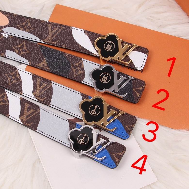 LV Belt 30mmX95-110cm 7D20